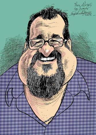 Caricatura Álvaro de Angel Idigoras para blog