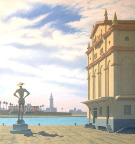 El Gran Cenachero Alquidico sobre lienzo 64x60