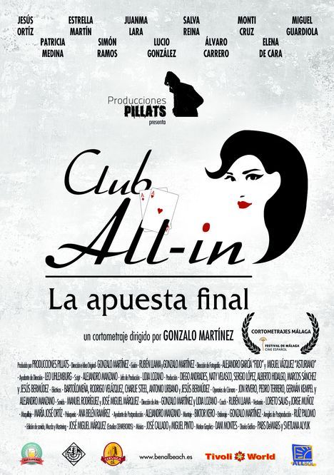 Cartel Club All in. La apuesta final