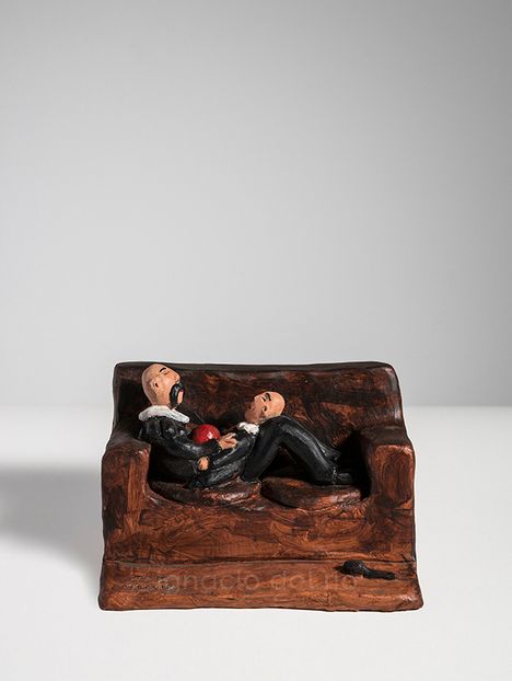 ESCULTURA EN TERRACOTA POLICROMADA