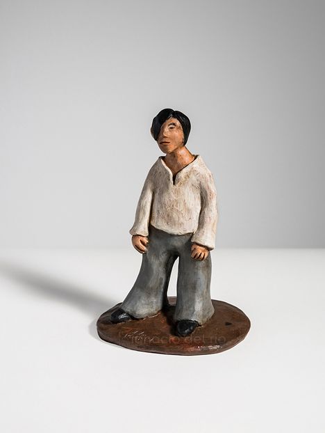 ESCULTURA EN TERRACOTA POLICROMADA