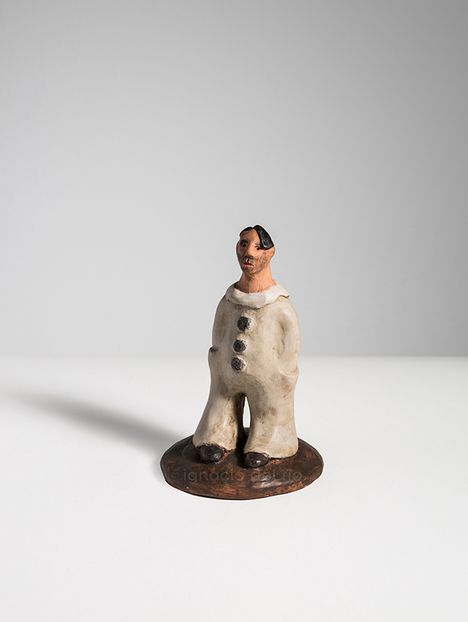 ESCULTURA EN TERRACOTA POLICROMADA