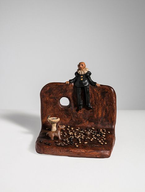 ESCULTURA EN TERRACOTA POLICROMADA