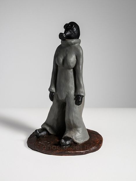 ESCULTURA EN TERRACOTA POLICROMADA