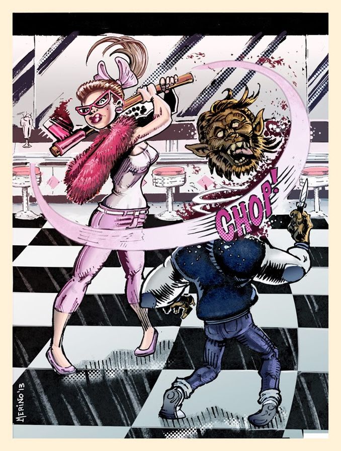 Teeny-bopper werewolf killer_Merino