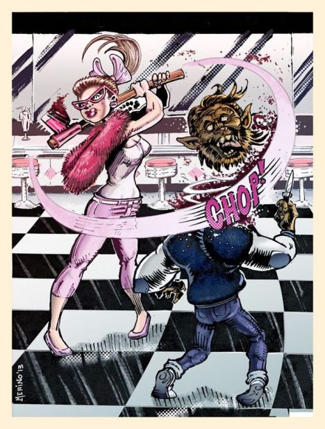 Teeny-bopper werewolf killer_Merino